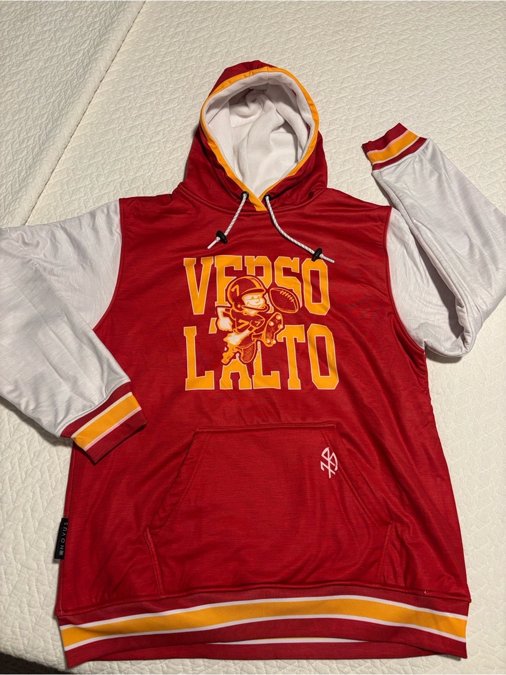 Rare! Harrison Butker Kansas City Chiefs  Sweatshirt - “Verso L’Alto” - NOVUS